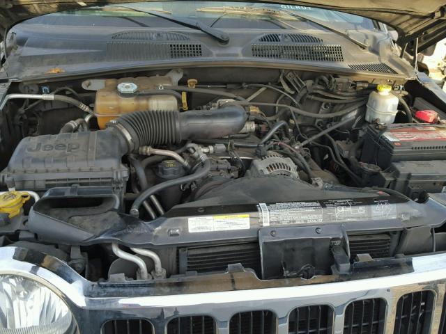 1J4GL58K65W727456 - 2005 JEEP LIBERTY LI BLACK photo 7