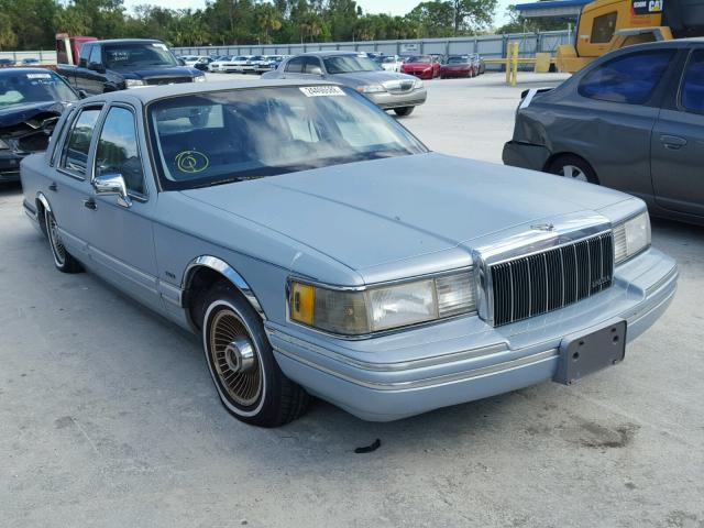 1LNCM83W1MY624134 - 1991 LINCOLN TOWN CAR C BLUE photo 1