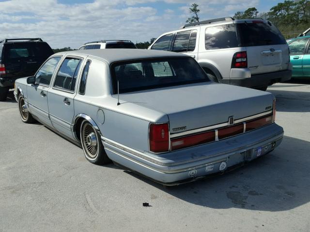 1LNCM83W1MY624134 - 1991 LINCOLN TOWN CAR C BLUE photo 3