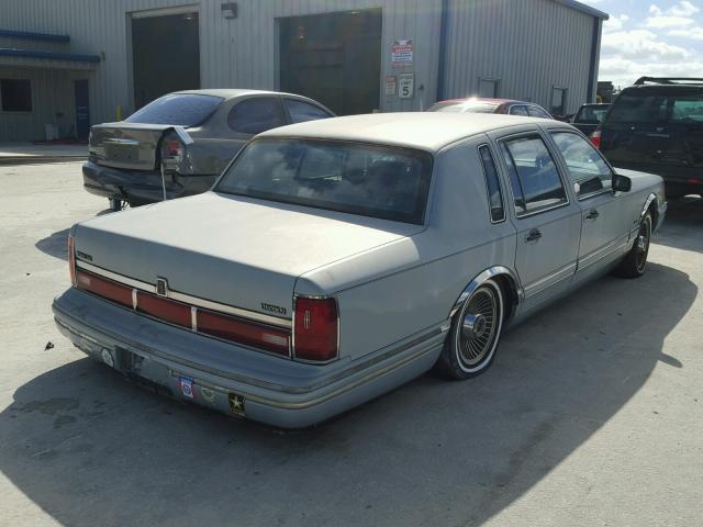 1LNCM83W1MY624134 - 1991 LINCOLN TOWN CAR C BLUE photo 4