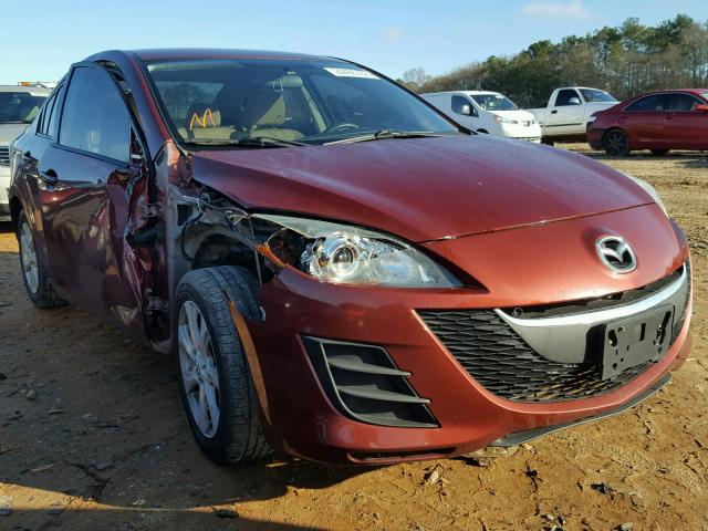 JM1BL1SG8A1232101 - 2010 MAZDA 3 I BURGUNDY photo 1