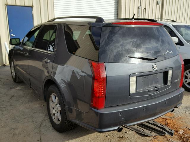 1GYEE637680121317 - 2008 CADILLAC SRX GRAY photo 3