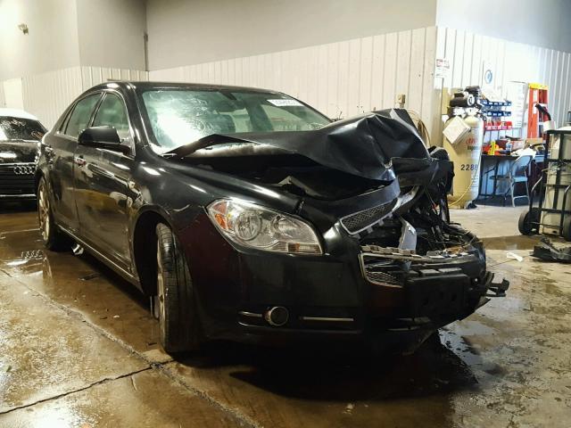 1G1ZK57798F162230 - 2008 CHEVROLET MALIBU LTZ BLACK photo 1