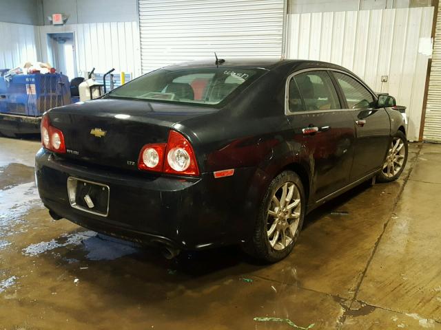 1G1ZK57798F162230 - 2008 CHEVROLET MALIBU LTZ BLACK photo 4
