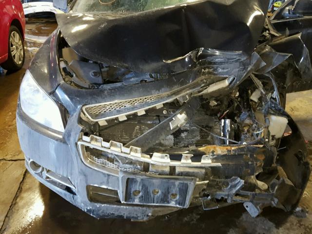 1G1ZK57798F162230 - 2008 CHEVROLET MALIBU LTZ BLACK photo 7