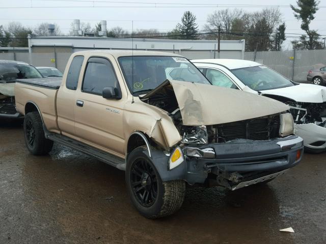 4TAWN72N2WZ105801 - 1998 TOYOTA TACOMA XTR BEIGE photo 1