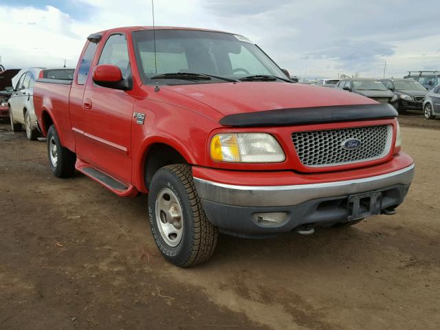 2FTRX18L6XCA18609 - 1999 FORD F150 RED photo 1