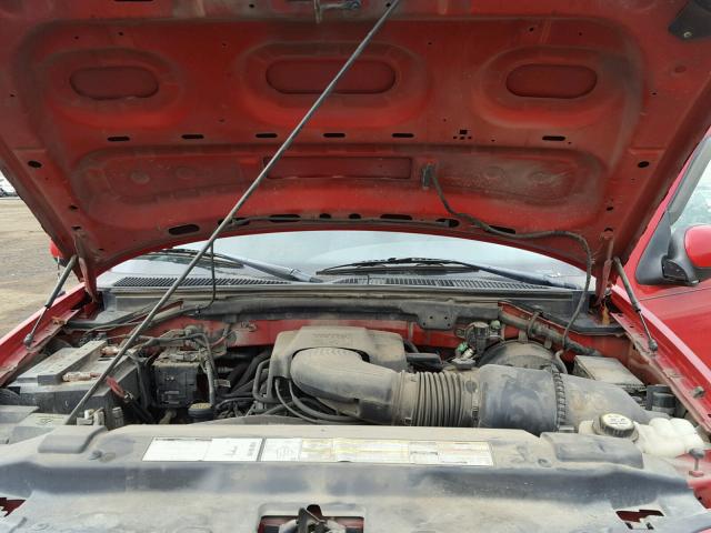 2FTRX18L6XCA18609 - 1999 FORD F150 RED photo 7