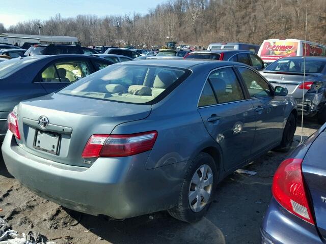 4T1BE46K57U695939 - 2007 TOYOTA CAMRY NEW TEAL photo 4