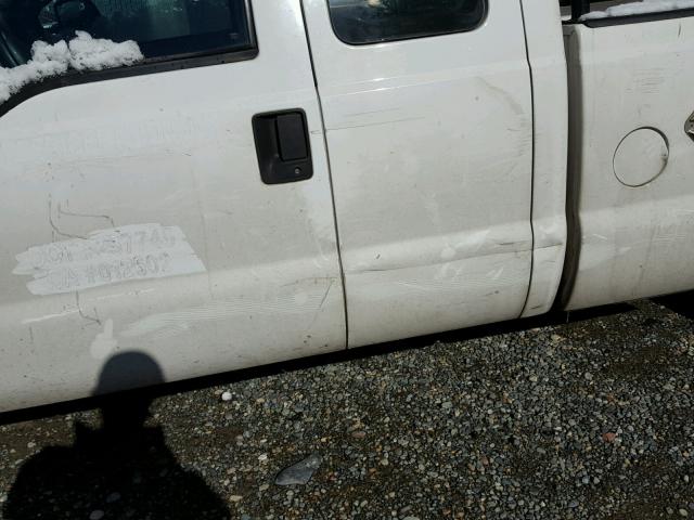 1FTSX20Y26EA59679 - 2006 FORD F250 SUPER WHITE photo 9