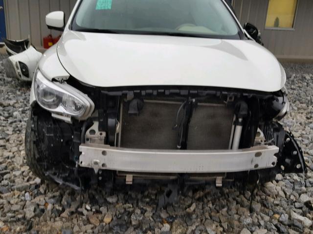 5N1AL0MM4DC301539 - 2013 INFINITI JX35 BASE WHITE photo 9