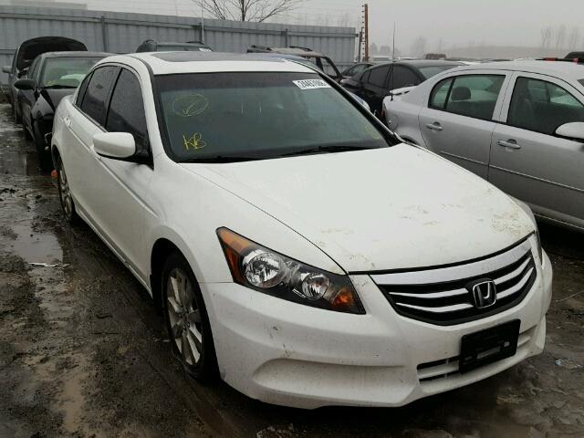 1HGCP2F72BA801696 - 2011 HONDA ACCORD EX WHITE photo 1