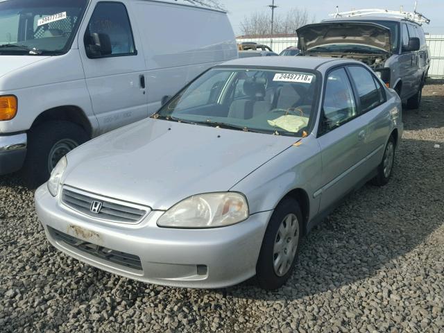 2HGEJ6612YH535331 - 2000 HONDA CIVIC BASE GRAY photo 2