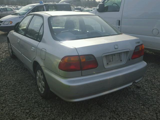 2HGEJ6612YH535331 - 2000 HONDA CIVIC BASE GRAY photo 3