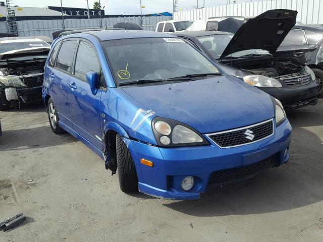 JS2RC61H855303405 - 2005 SUZUKI AERIO SX BLUE photo 1