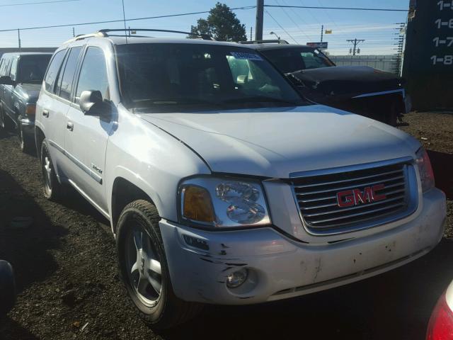 1GKDT13S962205345 - 2006 GMC ENVOY WHITE photo 9