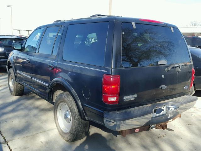 1FMPU18L5XLC25154 - 1999 FORD EXPEDITION BLUE photo 3