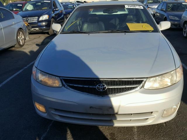 2T1CF22PXXC205200 - 1999 TOYOTA CAMRY SOLA SILVER photo 9