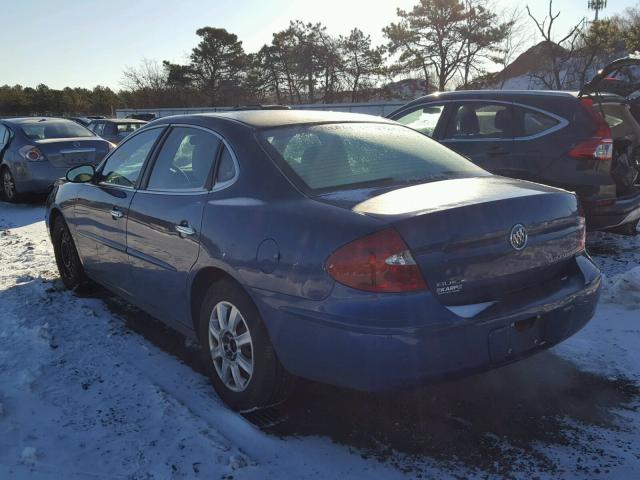 2G4WC532751348476 - 2005 BUICK LACROSSE C BLUE photo 3