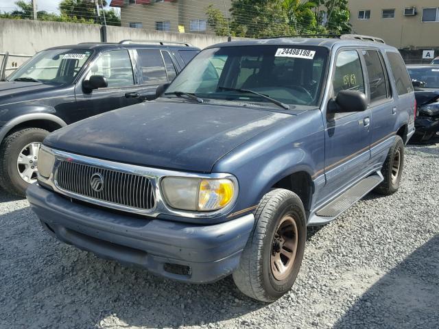 4M2ZU52E4WUJ46155 - 1998 MERCURY MOUNTAINEE BLUE photo 2