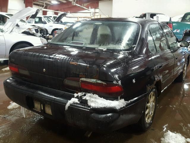 1Y1SK5288VZ408019 - 1997 GEO PRIZM LSI BLACK photo 4