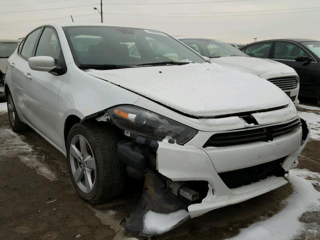 1C3CDFBA4GD584579 - 2016 DODGE DART SXT WHITE photo 1