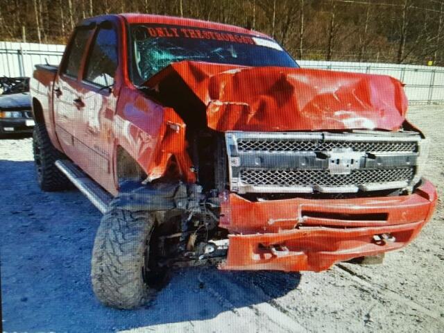 3GCPKSE75DG124986 - 2013 CHEVROLET SILVERADO RED photo 1