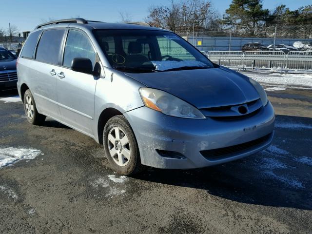 5TDZA23C06S406615 - 2006 TOYOTA SIENNA CE TEAL photo 1