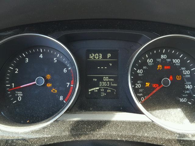 3VWD17AJ2GM327891 - 2016 VOLKSWAGEN JETTA SPOR BLACK photo 8