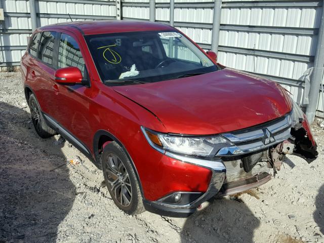 JA4AD3A34GZ011571 - 2016 MITSUBISHI OUTLANDER RED photo 1