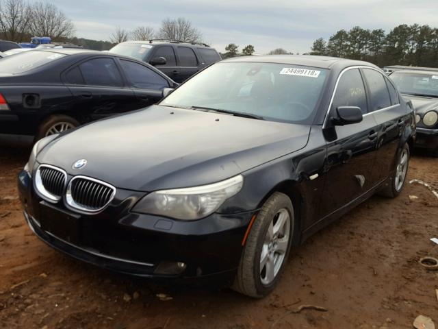 WBANV93598CZ61576 - 2008 BMW 535 XI BLACK photo 2