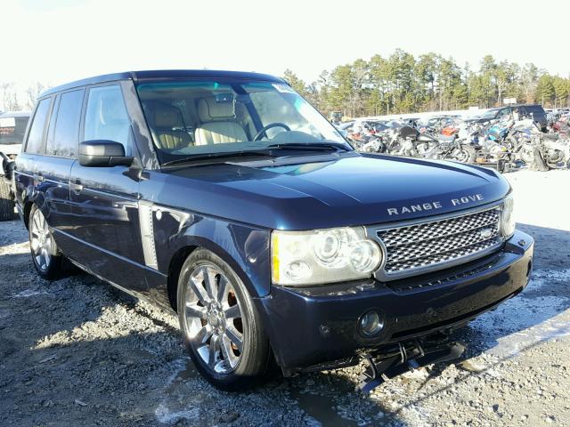 SALMF13446A212111 - 2006 LAND ROVER RANGE ROVE BLACK photo 1