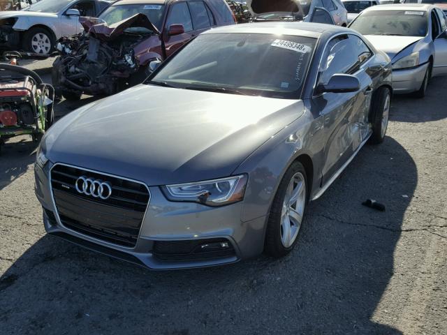 WAUM2AFR6GA001579 - 2016 AUDI A5 PREMIUM GRAY photo 2