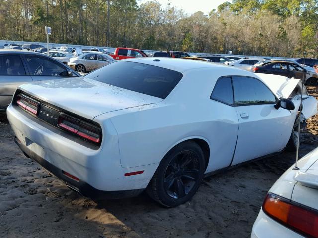 2C3CDZAG0FH868901 - 2015 DODGE CHALLENGER WHITE photo 4