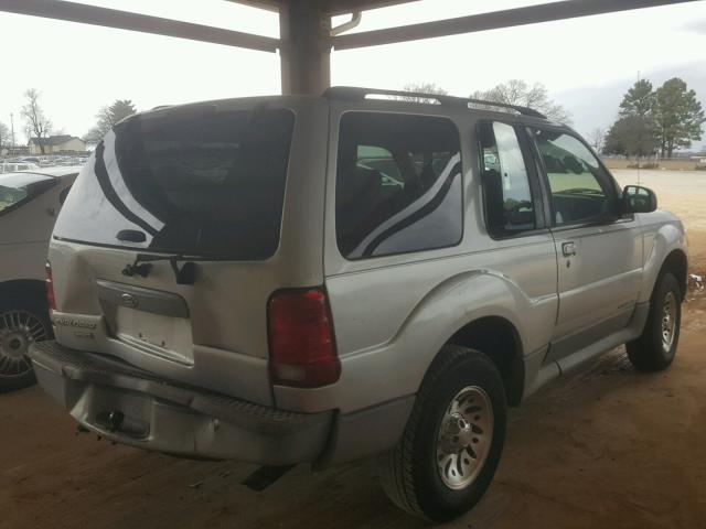 1FMYU60E21UC15665 - 2001 FORD EXPLORER S GRAY photo 4