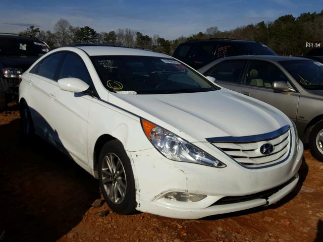 5NPEB4AC1DH504579 - 2013 HYUNDAI SONATA GLS WHITE photo 1