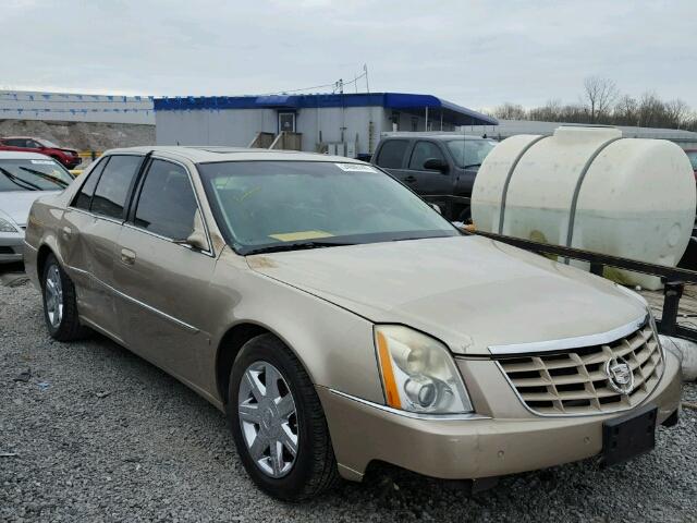 1G6KD57YX6U103792 - 2006 CADILLAC DTS GOLD photo 1