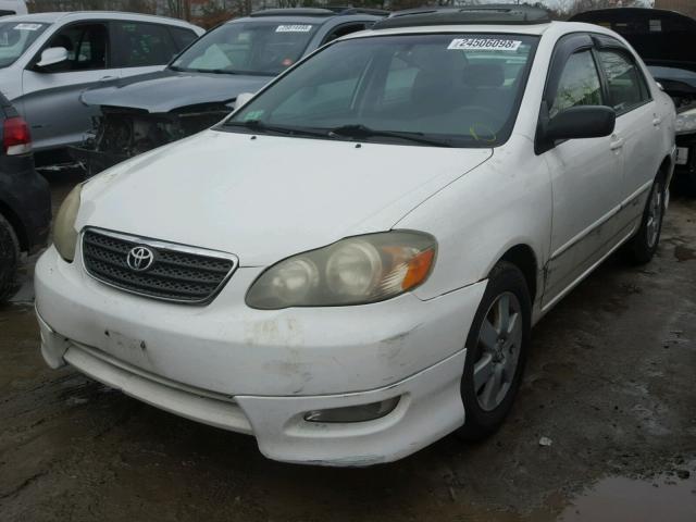 2T1BR32E58C931474 - 2008 TOYOTA COROLLA CE WHITE photo 2