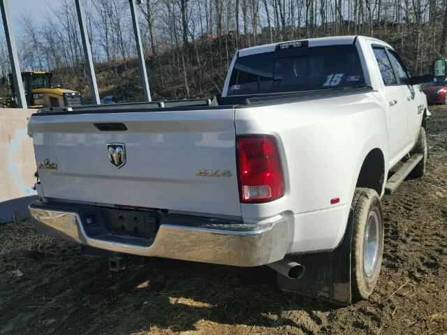 3C63RRHL2HG535187 - 2017 RAM 3500 SLT WHITE photo 4