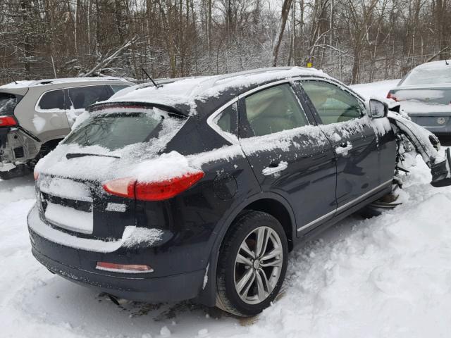 JN1AJ0HR6BM852937 - 2011 INFINITI EX35 BASE BLACK photo 4