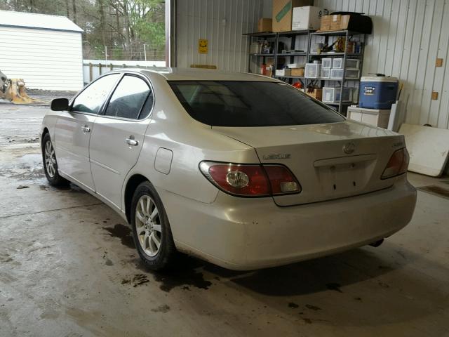 JTHBA30G845008567 - 2004 LEXUS ES 330 TAN photo 3