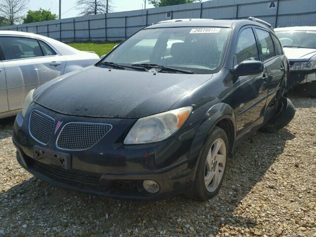 5Y2SL67836Z459073 - 2006 PONTIAC VIBE BLACK photo 2