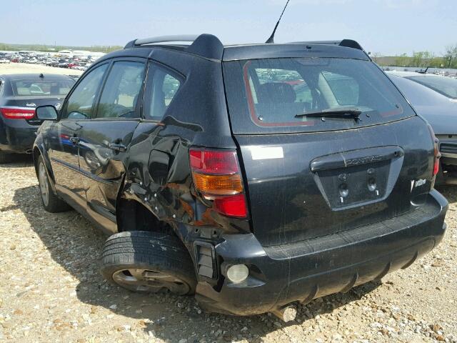 5Y2SL67836Z459073 - 2006 PONTIAC VIBE BLACK photo 3