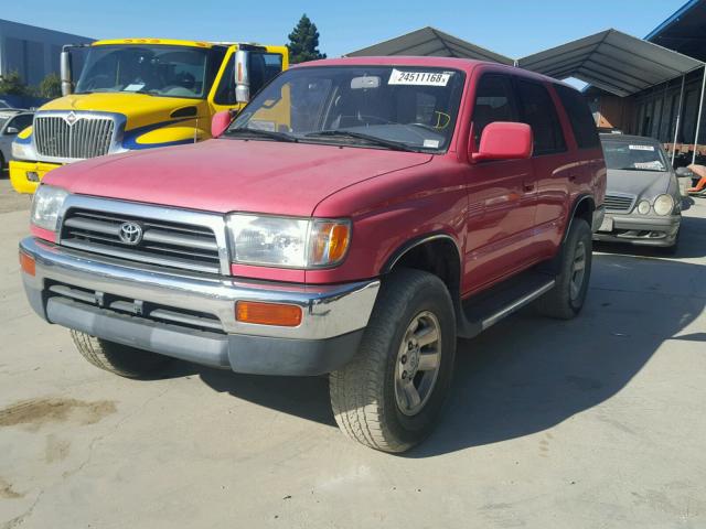 JT3HN86R8W0185436 - 1998 TOYOTA 4RUNNER SR RED photo 2