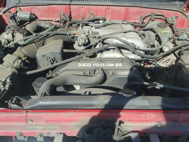 JT3HN86R8W0185436 - 1998 TOYOTA 4RUNNER SR RED photo 7