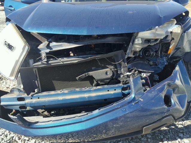 2CNDL73F376041446 - 2007 CHEVROLET EQUINOX LT TEAL photo 9