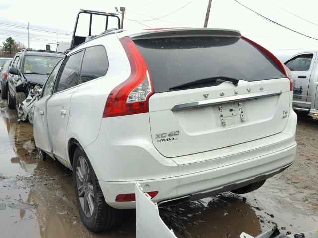 YV449MRK6G2871869 - 2016 VOLVO XC60 T6 WHITE photo 3