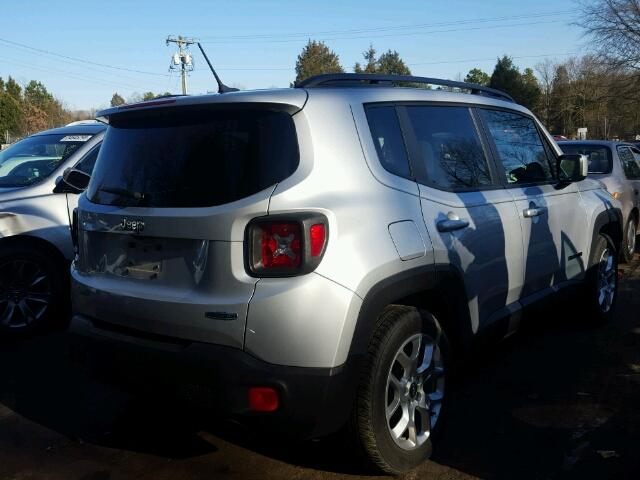 ZACCJABT7FPB94570 - 2015 JEEP RENEGADE L WHITE photo 4