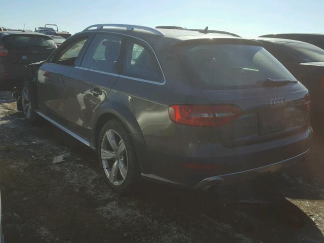 WA1UFAFL3EA133810 - 2014 AUDI A4 ALLROAD GRAY photo 3