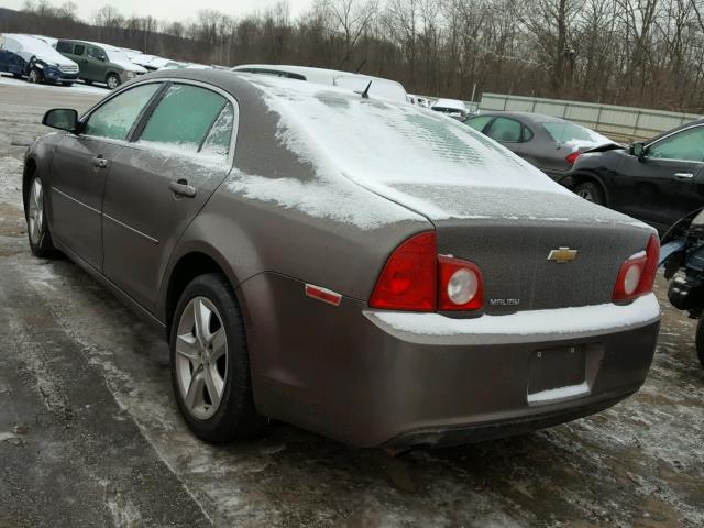 1G1ZB5E12BF204470 - 2011 CHEVROLET MALIBU LS ბეჟი ფოტო 3
